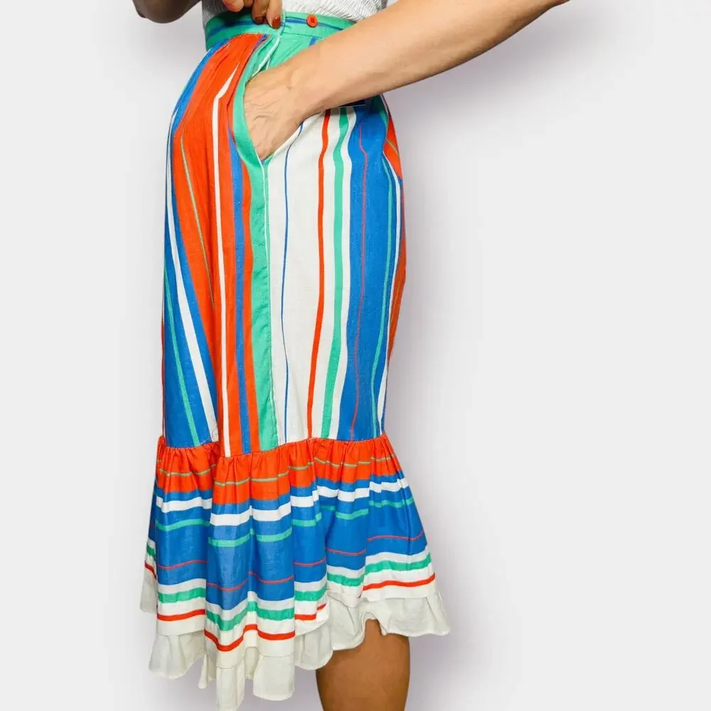 70s Fashion‎ in Parts by Cynthia Howe Striped skirt